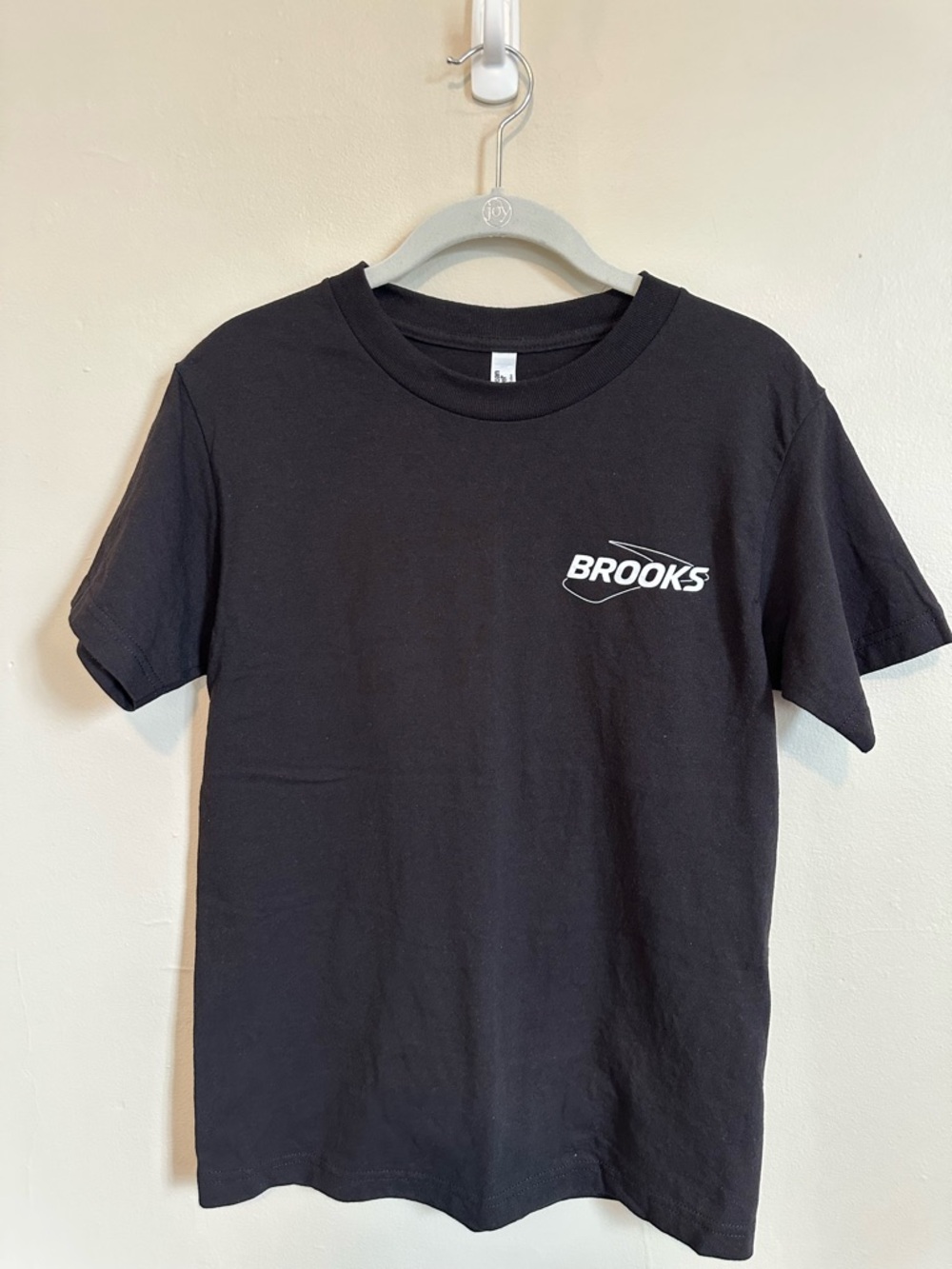 Brooks Running Black Logo Tee